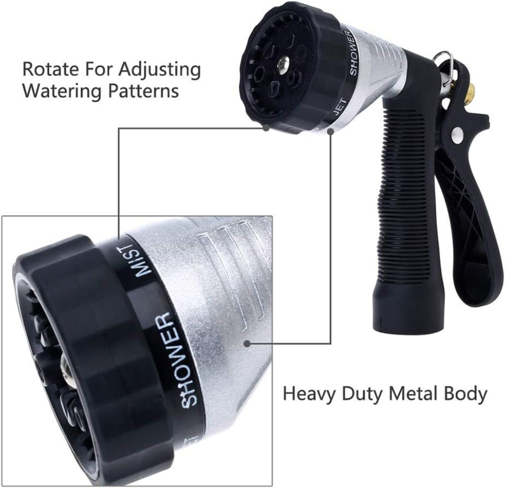 GREEN MOUNT Water Hose Nozzle Spray Image