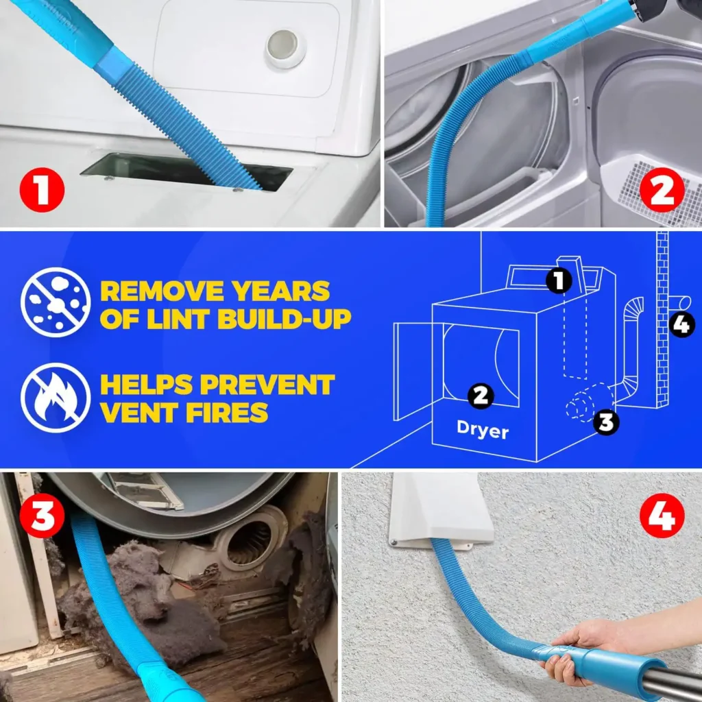 Holikme Dryer Vent Cleaner Kit Image