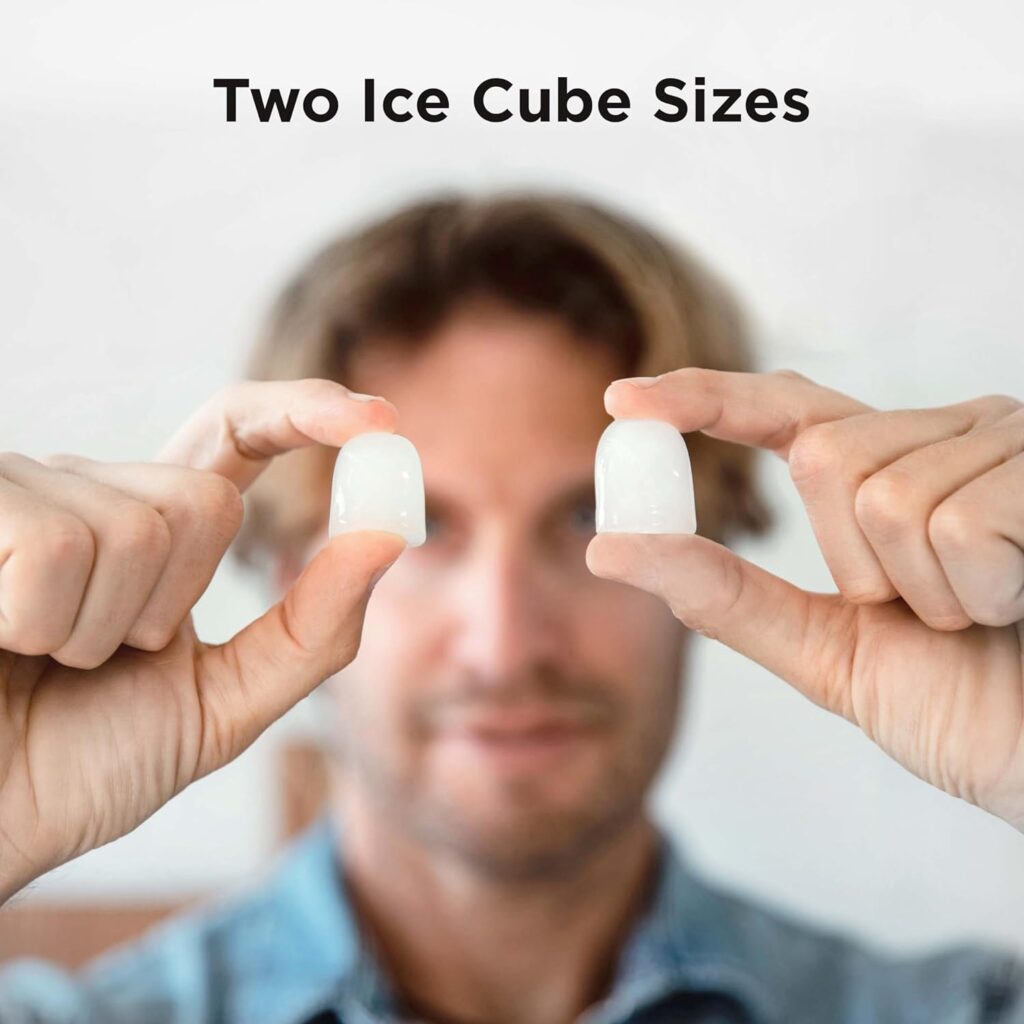 Two Ice Cube Sizes