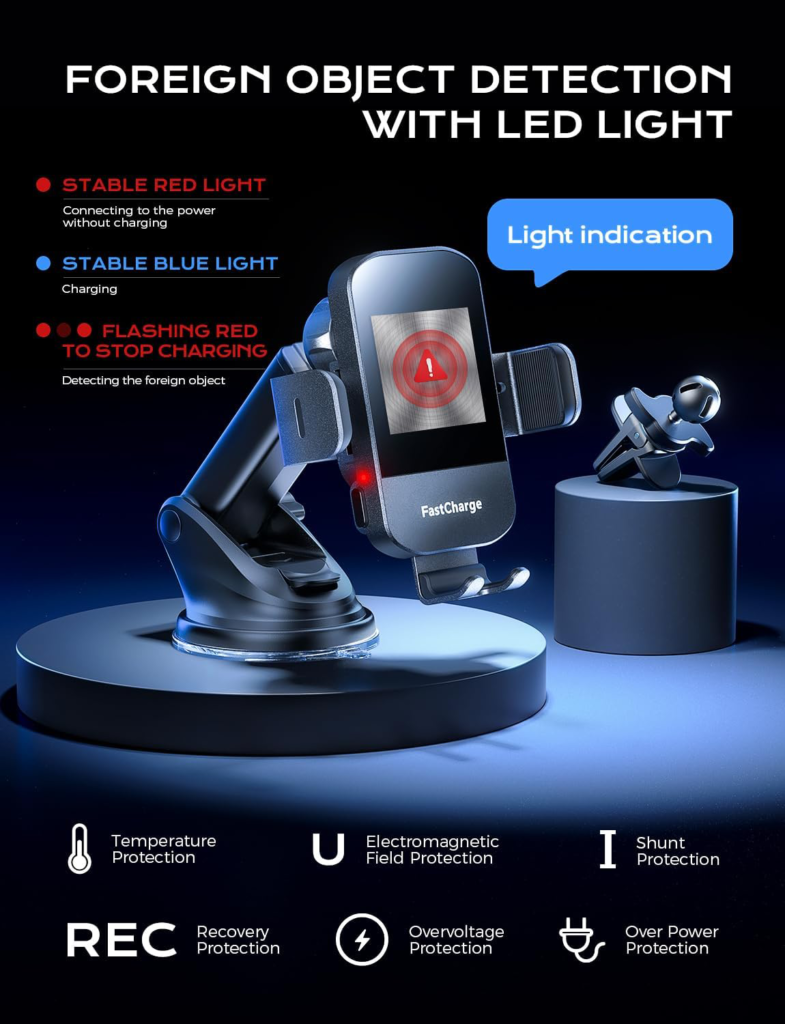 LED light shows charging status