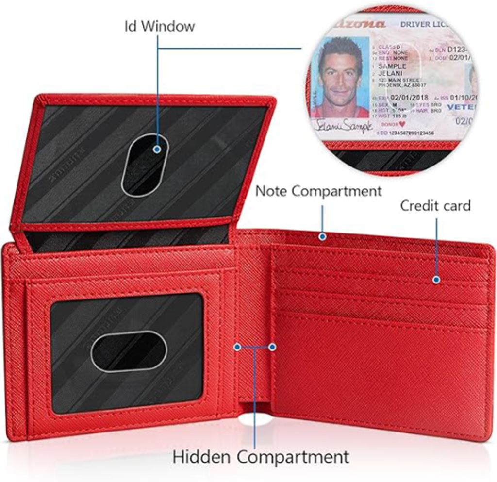 RUNBOX Wallet uses advanced RFID blocking materials to prevent identity theft