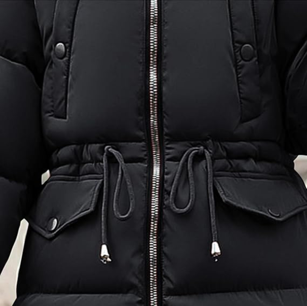 add a belt to help emphasize your midline.