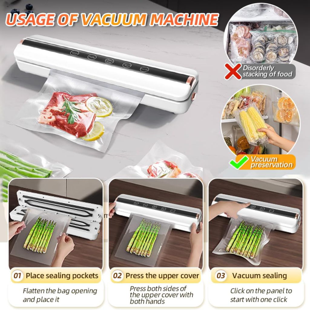 Keep food sealed.