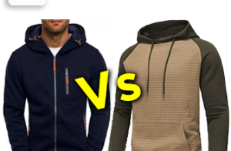 Men’s Lightweight Hoodie VS Yundobop Men’s Plaid Jacquard Hoodie