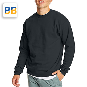 Sweatshirt in lite-black color