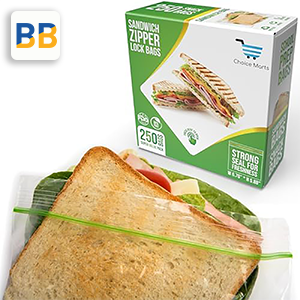 Amazon Basics sandwich storage bags