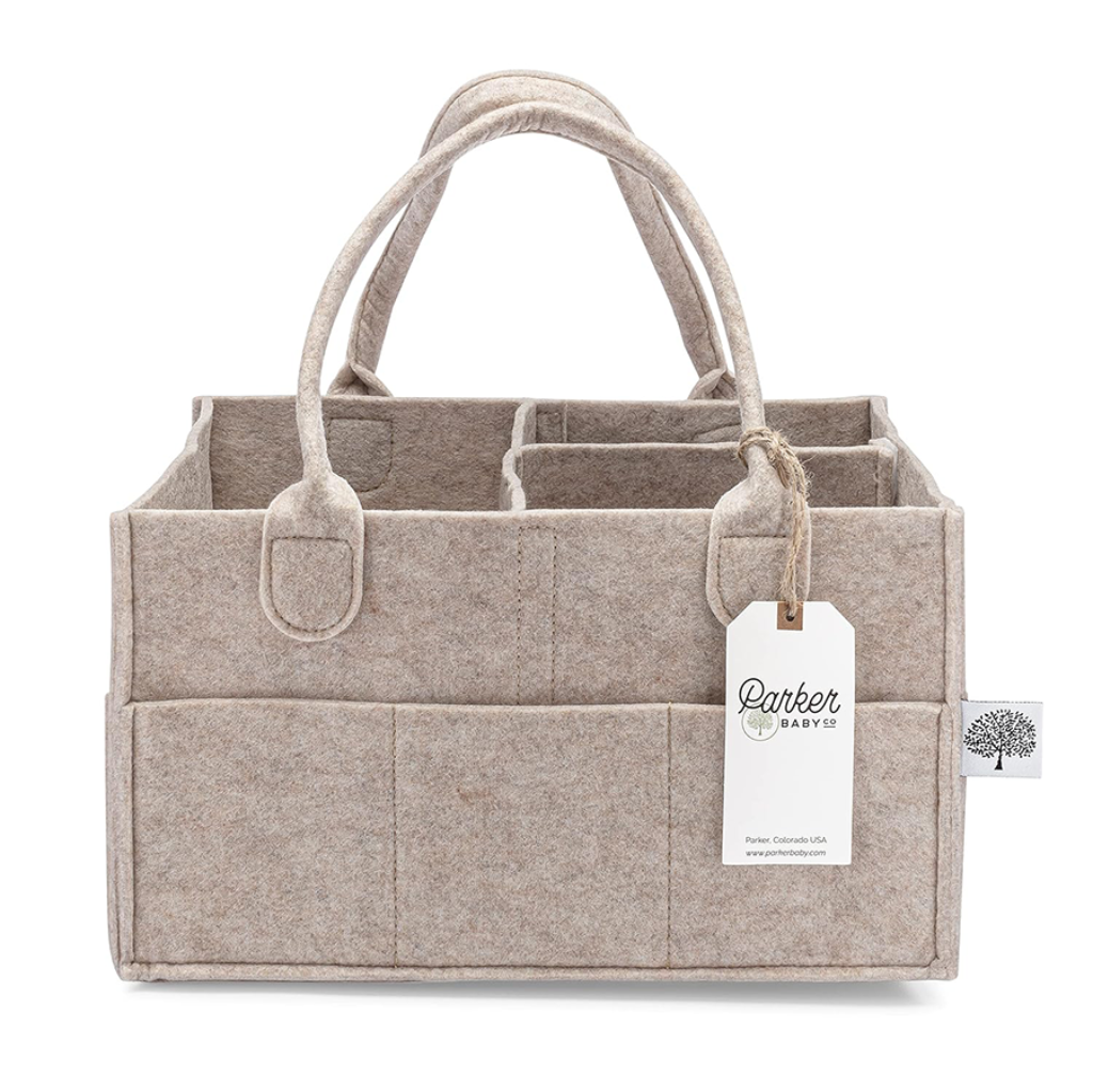 The fabric used in Parker Baby Diaper Caddy is yet to be softened