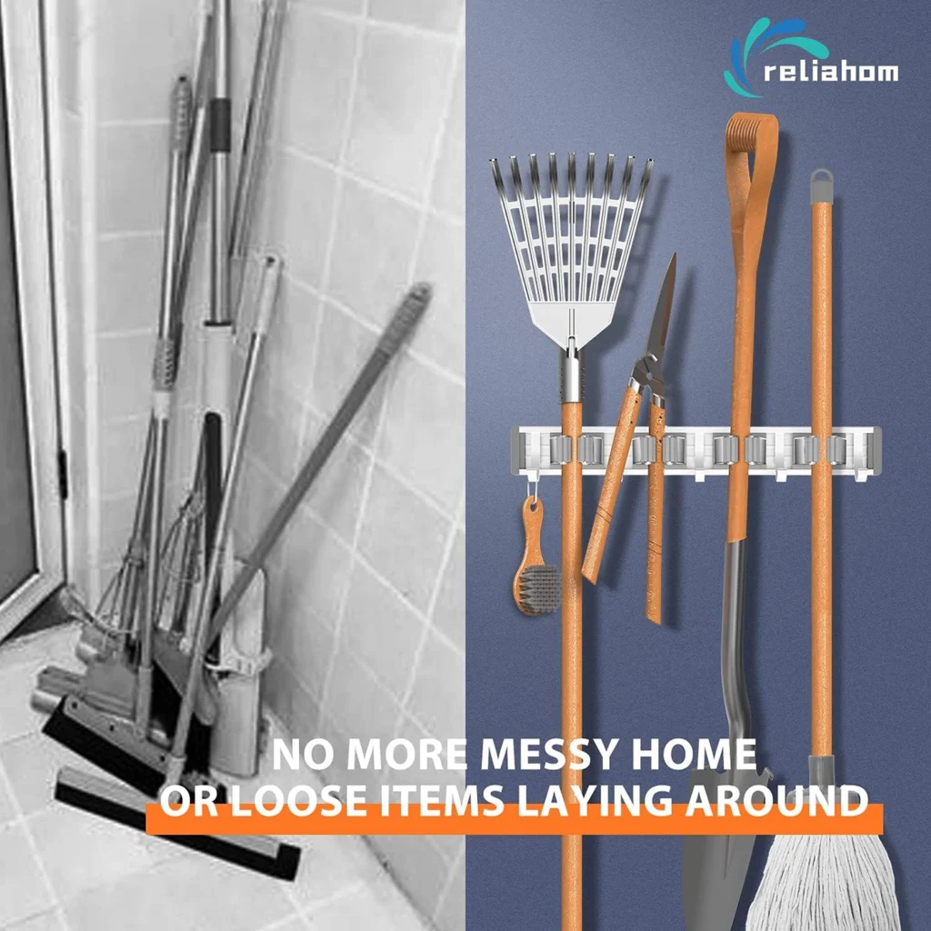 mount broom holder