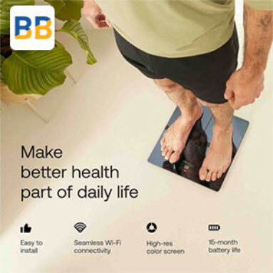 WITHINGS Body Smart Scale Accurate for Body Weight and Fat Percentage