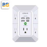 QINLIANF Power Strips Wall Charger & Surge Protector